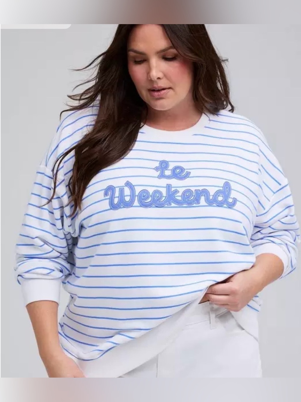 Torrid Belle Isle French Terry Pullover
SIZE 3X **NWT**